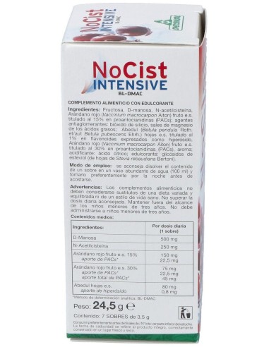 Nocist Intensive 7Sbrs. de Specchiasol