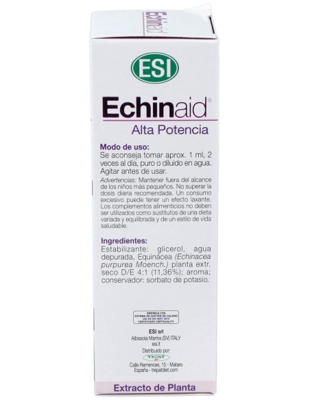 Echinaid Sin Alcohol 50 Ml. de Trepatdiet-Esi