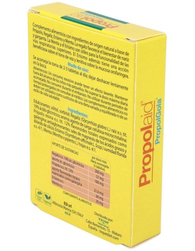 Propolaid Propolgola Sabor Menta 30Comp. de Trepatdiet-Esi