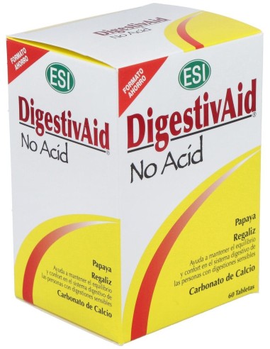 Digestivaid No Acid 60Comp. de Trepatdiet-Esi