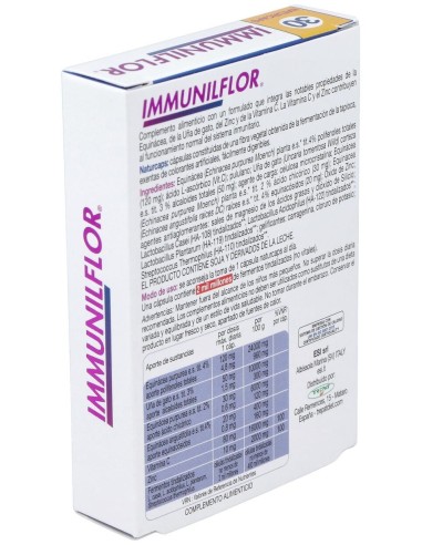 Immunilflor 30Cap. de Trepatdiet-Esi