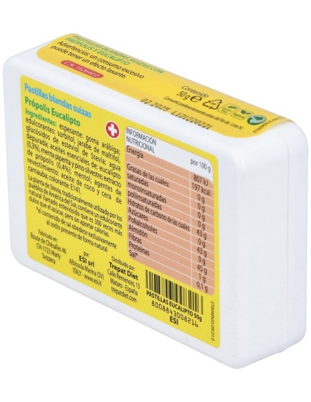 Propolaid Caramelo Blando Propolis-Eucalipto 50Gr de Trepatdiet-Esi