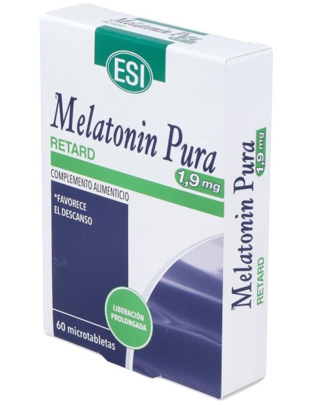 Melatonin Retard Pura 1,9Mg. 60Microtabletas de Trepatdiet-Esi