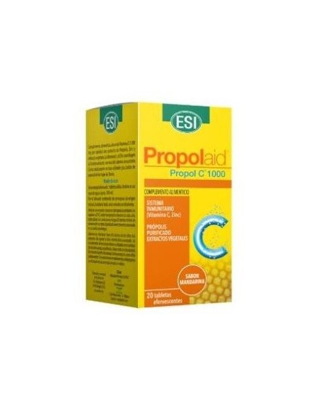 Propolaid Propol C 1000Mg. 20Comp.Eferv. de Trepatdiet-Esi