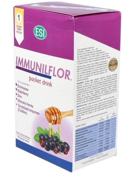 Immunilflor Pocket Drink 16Sbrs. de Trepatdiet-Esi