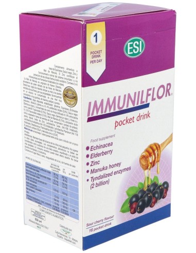 Immunilflor Pocket Drink 16Sbrs. de Trepatdiet-Esi
