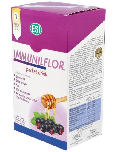Immunilflor Pocket Drink 16Sbrs. de Trepatdiet-Esi