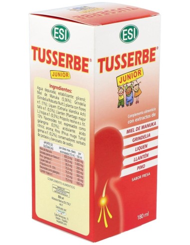 Tusserbe Junior 180Ml. de Trepatdiet-Esi