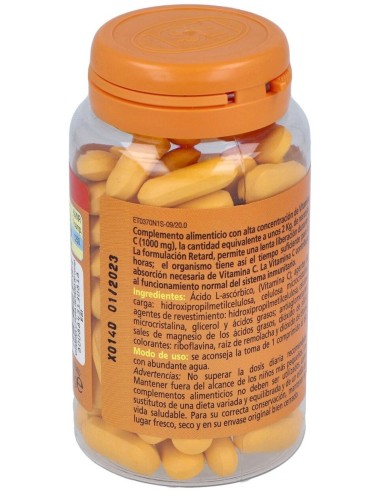 Vitamina C Pura 1000Mg. Retard 90Comp. de Trepatdiet-Esi