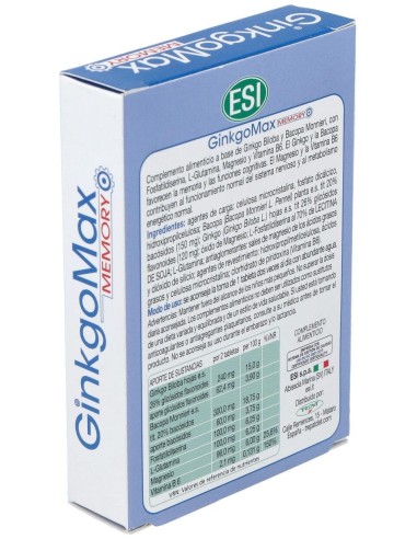 Ginkgomax Memory 30Comp. de Trepatdiet-Esi