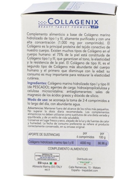 Collagenix 120Comp. de Trepatdiet-Esi