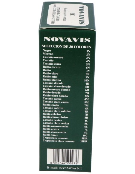 Tinte Novavis 6C Rubio Oscuro Ceniza 135Ml. de Novavis