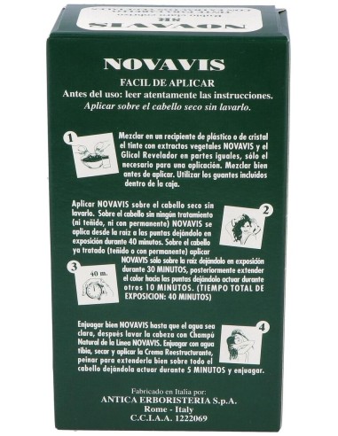 Tinte Novavis 8R Rubio Claro Cobrizo 135Ml. de Novavis