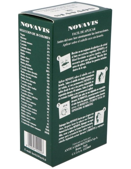 Tinte Novavis 8R Rubio Claro Cobrizo 135Ml. de Novavis
