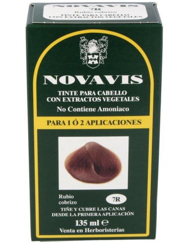 Tinte Novavis 7R Rubio Cobrizo 135Ml. de Novavis