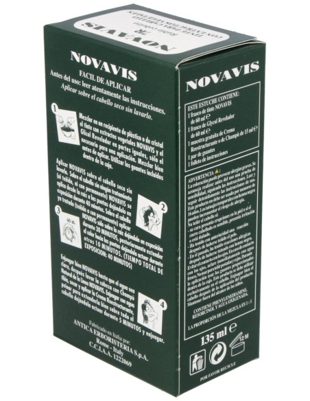 Tinte Novavis 7R Rubio Cobrizo 135Ml. de Novavis
