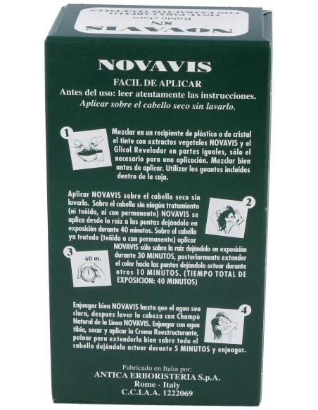 Tinte Novavis 8N Rubio Claro 135Ml. de Novavis