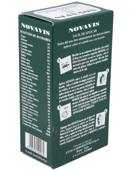 Tinte Novavis 7N Rubio 120 Ml de Novavis