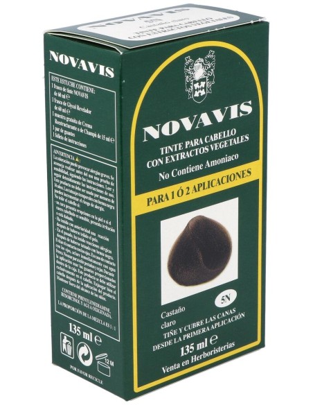Tinte Novavis 5N Castaño Claro 120Ml de Novavis