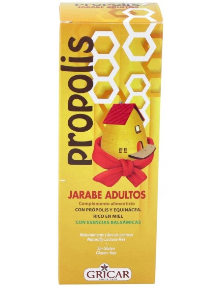 Propolis+Ecninacea Jarabe Adultos 200Ml. Gricar de Gricar