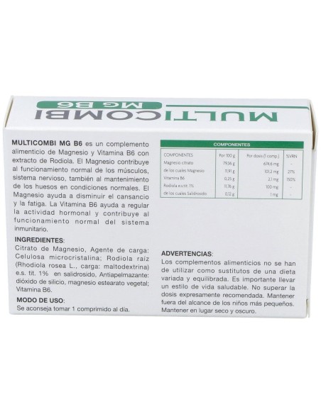 Multicombi Magnesio B6 30Comp. de Gricar