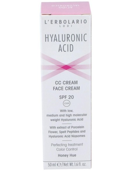 Acido Hialuronico Cc Crema Tono Miel 50Ml. de L´Erbolario