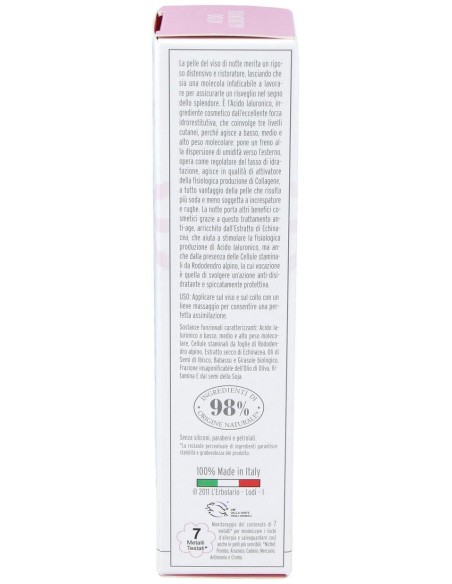 Acido Hialuronico Crema Facial Noche Antiedad 50Ml de L´Erbolario