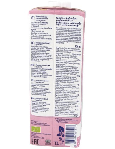 Bebida Vegetal De Almendras 1Lt  S/A de Isola