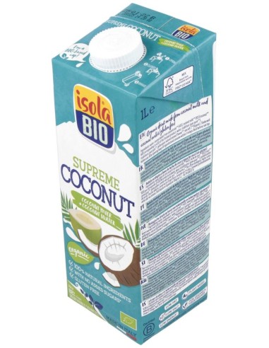 Bebida Vegetal De Coco Supreme 1Lt de Isola