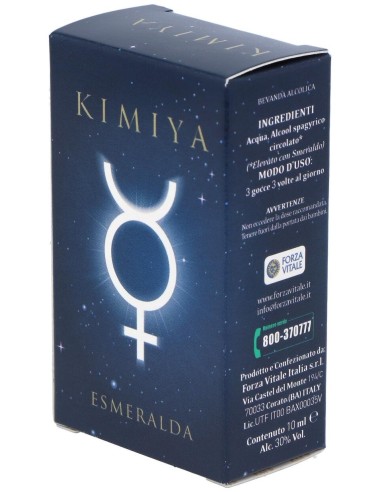 Ki-04 Esmeralda 10Ml. Kimiya de Forza Vitale