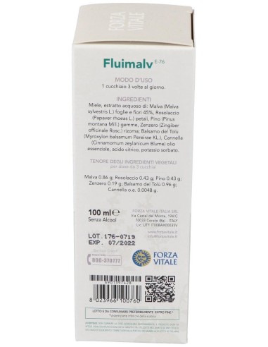 Fluimalv (Malva Composta) Jarabe 100Ml. de Forza Vitale