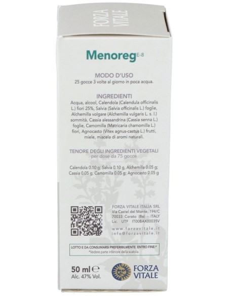 Menoreg (Calendula Composta) Extracto 50Ml. de Forza Vitale