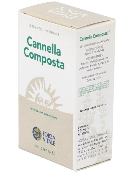 Canela Composta (Plata) Metal Espagirico 10Ml. de Forza Vitale