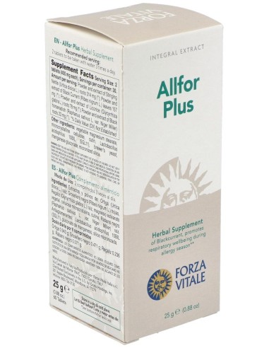 Allfor Plus 25Gr.Comprimidos de Forza Vitale