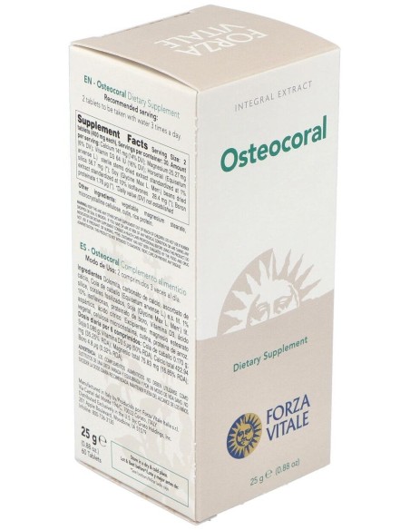 Corallo Composto (Osteocoral) 25Gr.Comprimidos de Forza Vitale