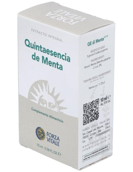 Quinta Esencia Menta 10Ml. de Forza Vitale