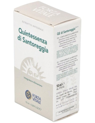 Quinta Esencia Ajedrea (Santoreggia) 10Ml. de Forza Vitale