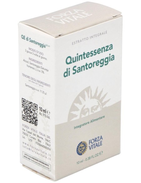 Quinta Esencia Ajedrea (Santoreggia) 10Ml. de Forza Vitale