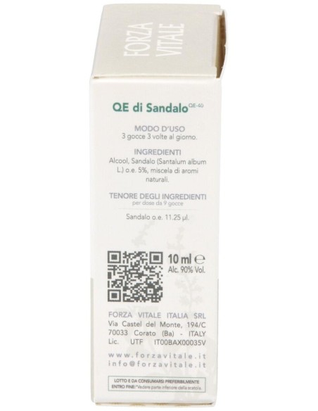 Quinta Esencia Sandalo (Sandalo) 10Ml. de Forza Vitale