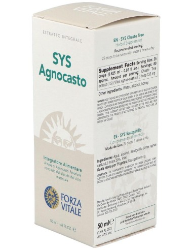 Sys.Agnocasto 50Ml. de Forza Vitale