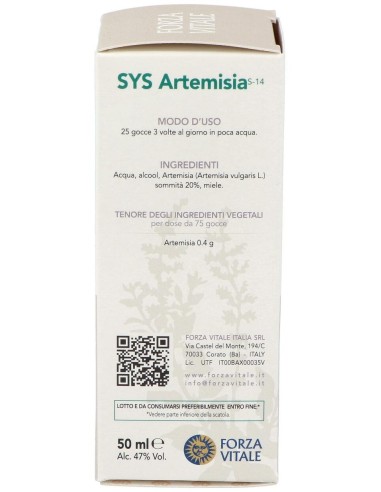 Sys.Artemisia (Artemisa) 50Ml. de Forza Vitale