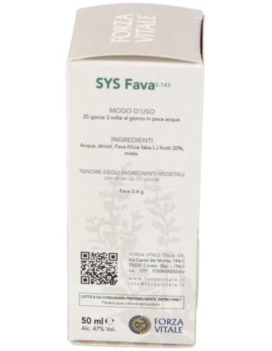 Sys.Fava 50Ml. de Forza Vitale