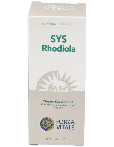 Sys.Rhodiola Rosea 50Ml. de Forza Vitale