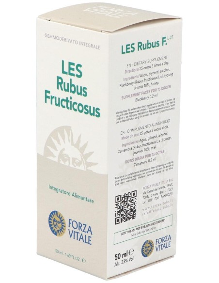 Les Rubus Fructicosus Zarza 50Ml. de Forza Vitale