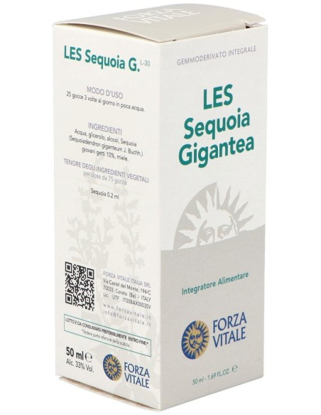 Les Sequoia Gigantea Secoya 50Ml. de Forza Vitale