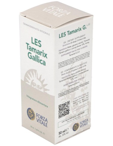 Les Tamarix Gallica Tamarisco 50Ml. de Forza Vitale