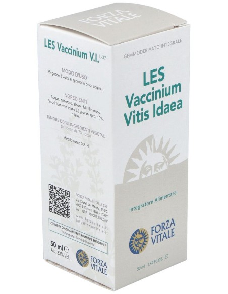 Les Vaccinium Vitis Idaea Arandano Rojo 50Ml. de Forza Vitale