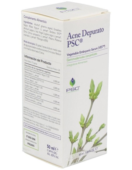 Psc Acne Depurato 50Ml. de Forza Vitale