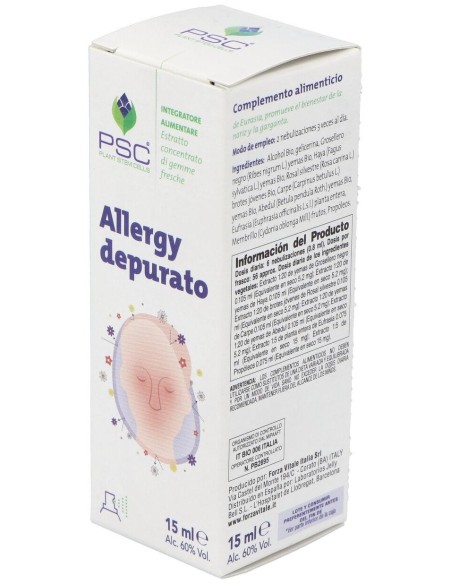 Psc Allergy Depurato Alergias Spray 15Ml. de Forza Vitale