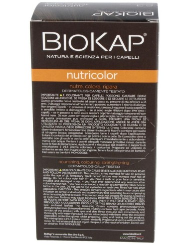 Nutricolor 5.3 Castaño Claro Dorado de Biokap